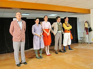 24 Janvier 2012 : la MSA offre aux élèves une mise en scène sur le vécu en stage.
