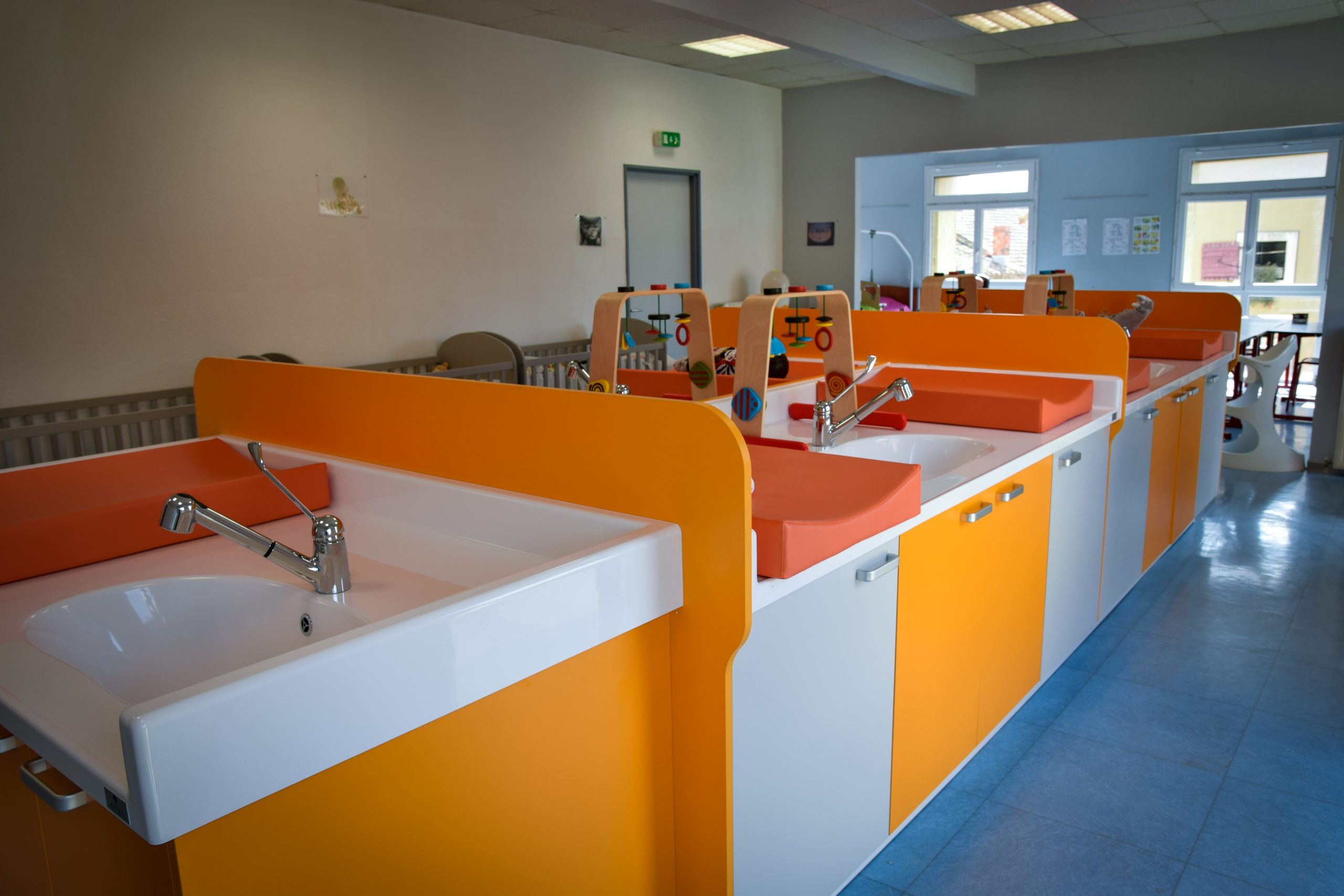 local labo de puériculture du lycée les buissonnets de capestang